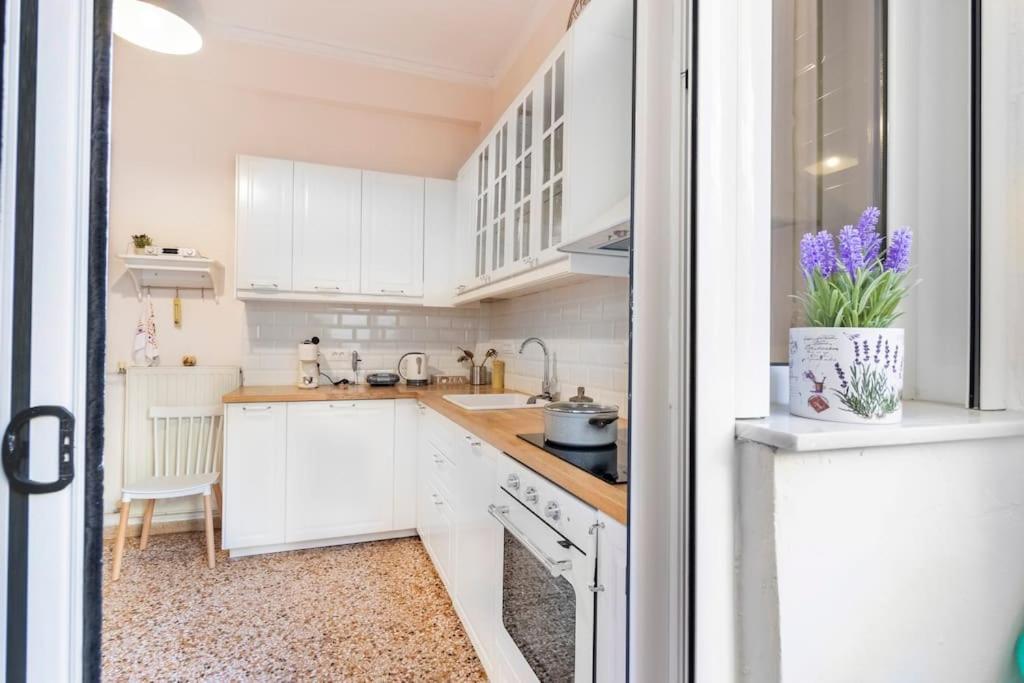 Vintage Charm Apt Near Centre 伊拉克利翁 外观 照片